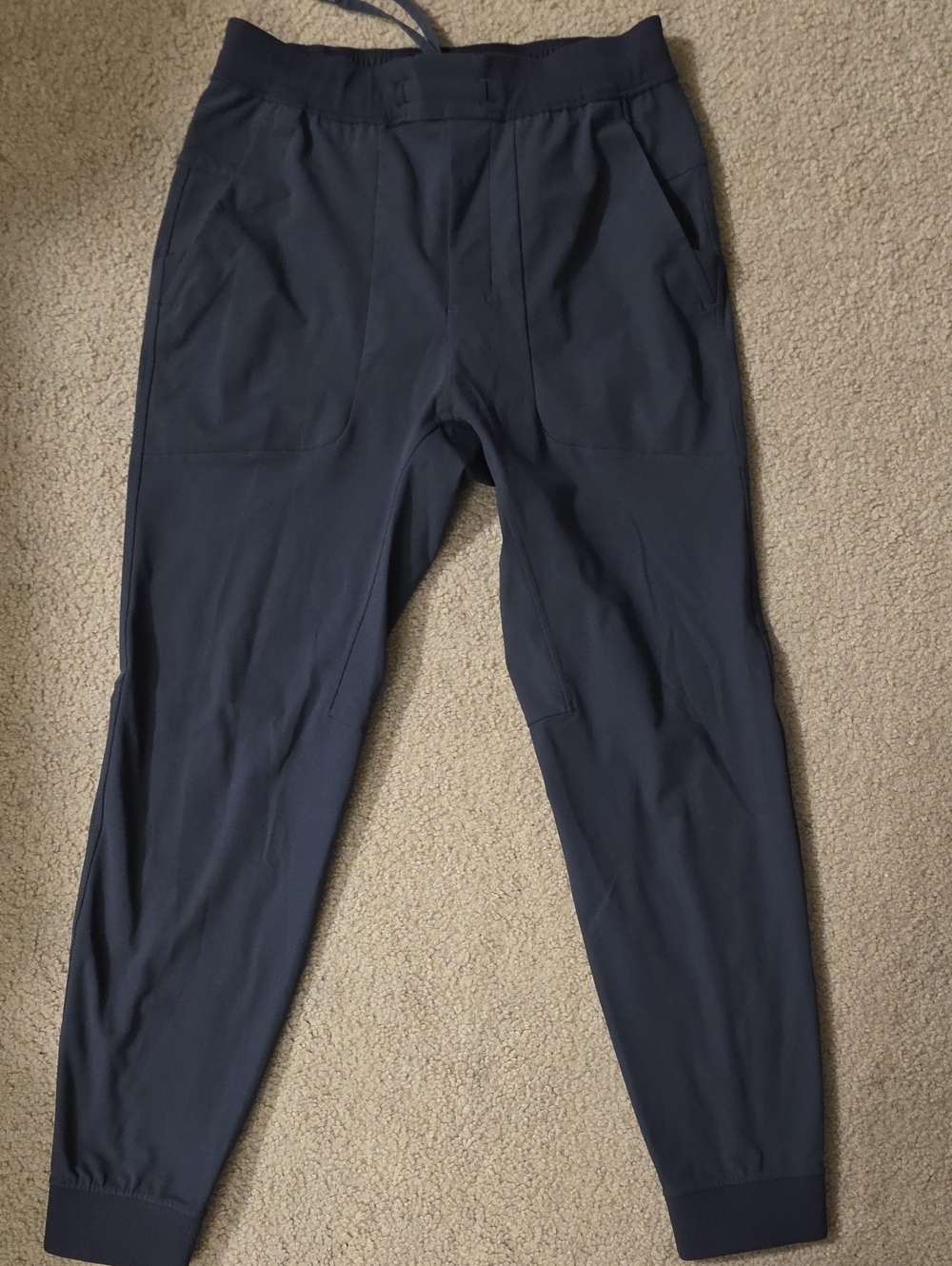 Lululemon Navy Stretch Jogger Pants